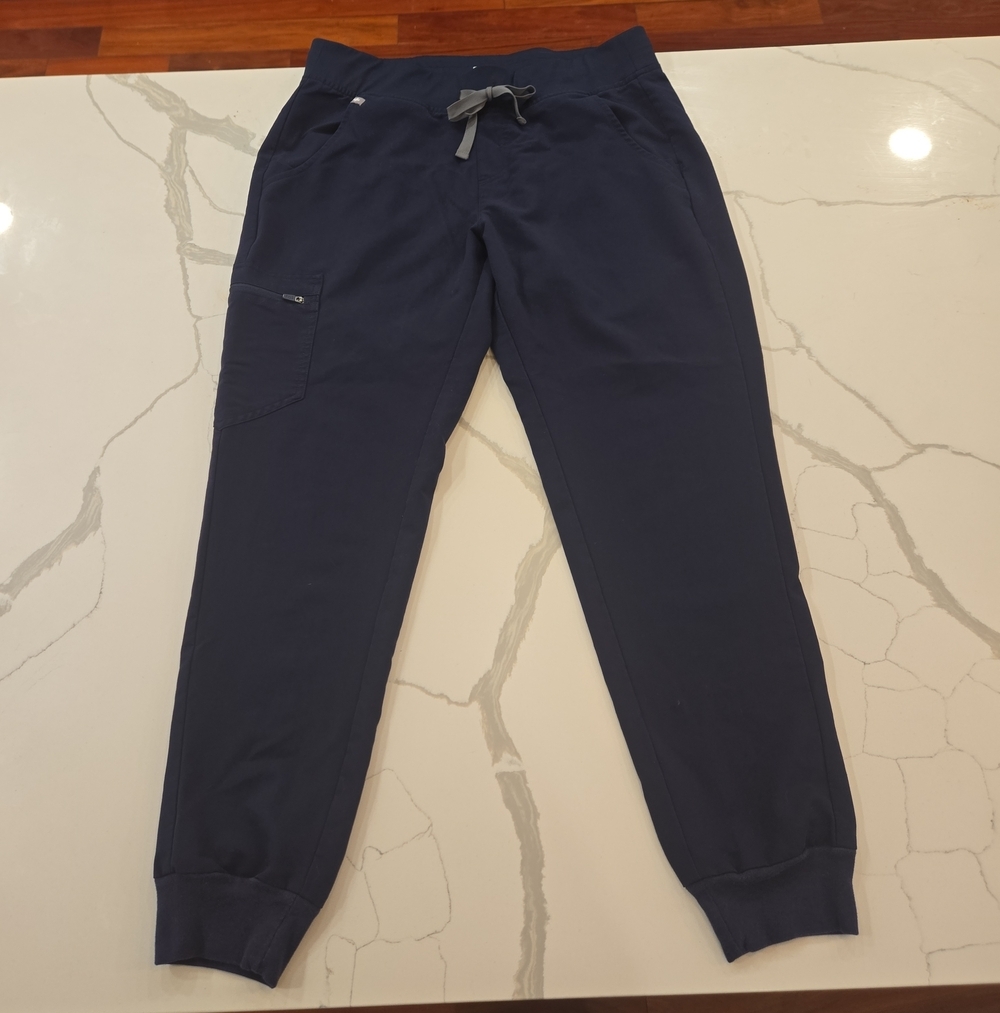 Figs Technical Collection Navy Blue Joggers Nurse Utility Pants Medium